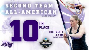 Sydney Horn Clinches Female Athlete of the Year Title at High Point University for the Second Time