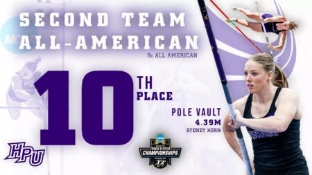 Sydney Horn Clinches Female Athlete of the Year Title at High Point University for the Second Time