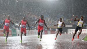 Jamaica’s Seville Dominates 100m at Lausanne Diamond League, Outpacing Lyles as Britain’s Hughes Claims Fifth