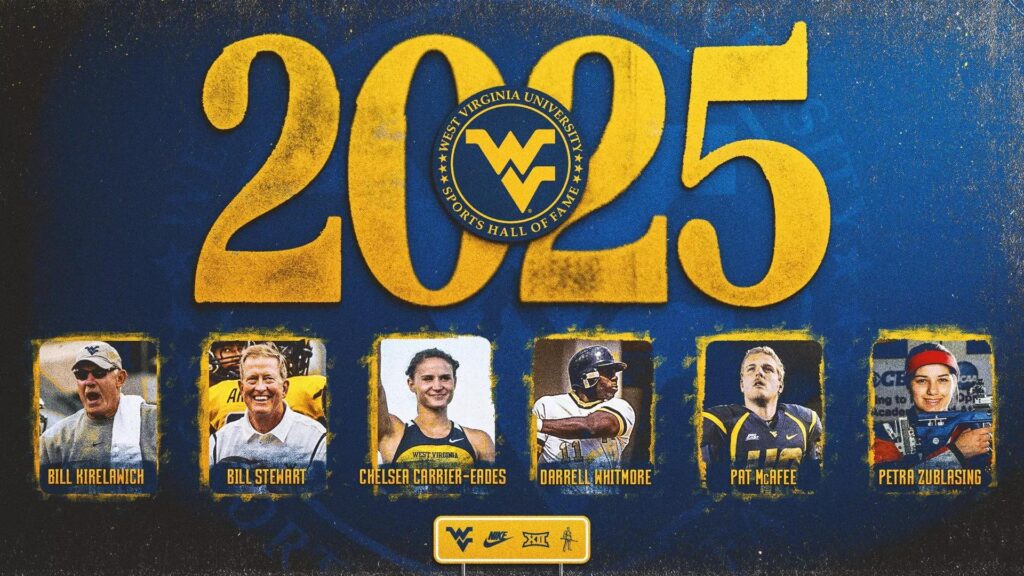 Celebrate the Latest Legends: Welcome the Newest Inductees into the WVU Sports Hall of Fame!
