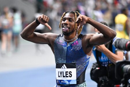 Noah Lyles Outsprints Olympic Champion Letsile Tebogo to Secure Fifth 200m Diamond League Victory
