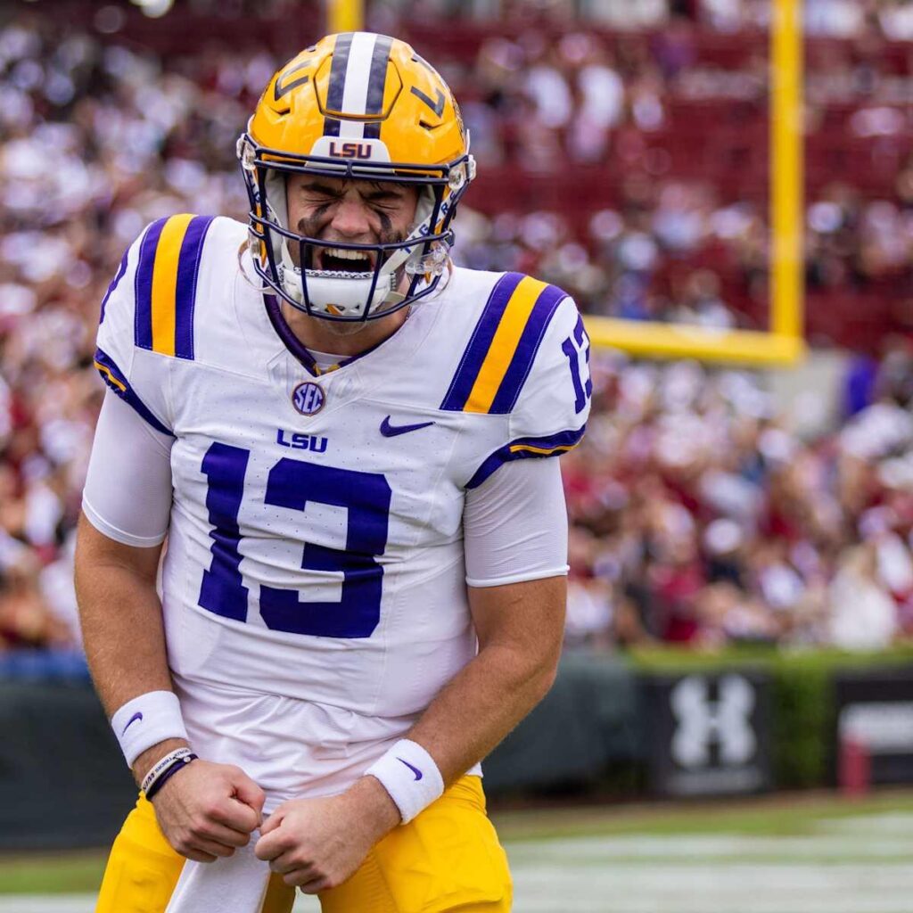 Garrett Nussmeier’s Masterclass: How He Propelled LSU to a Shocking Top-10 Triumph Over Clemson