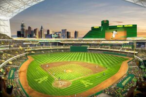 A’s Strip ballpark construction hits another project milestone – Las Vegas Review-Journal