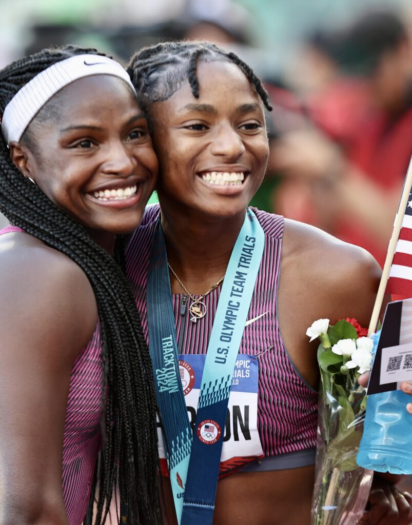 US Sprinter Melissa Jefferson-Wooden Aims Higher After Stunning World Championships Gold Sweep