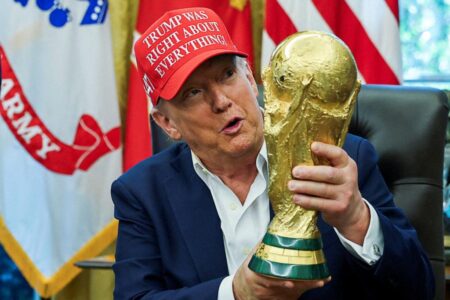 Trump’s Bold Threat to Move World Cup Games Recalls His Signature Sports Power Plays