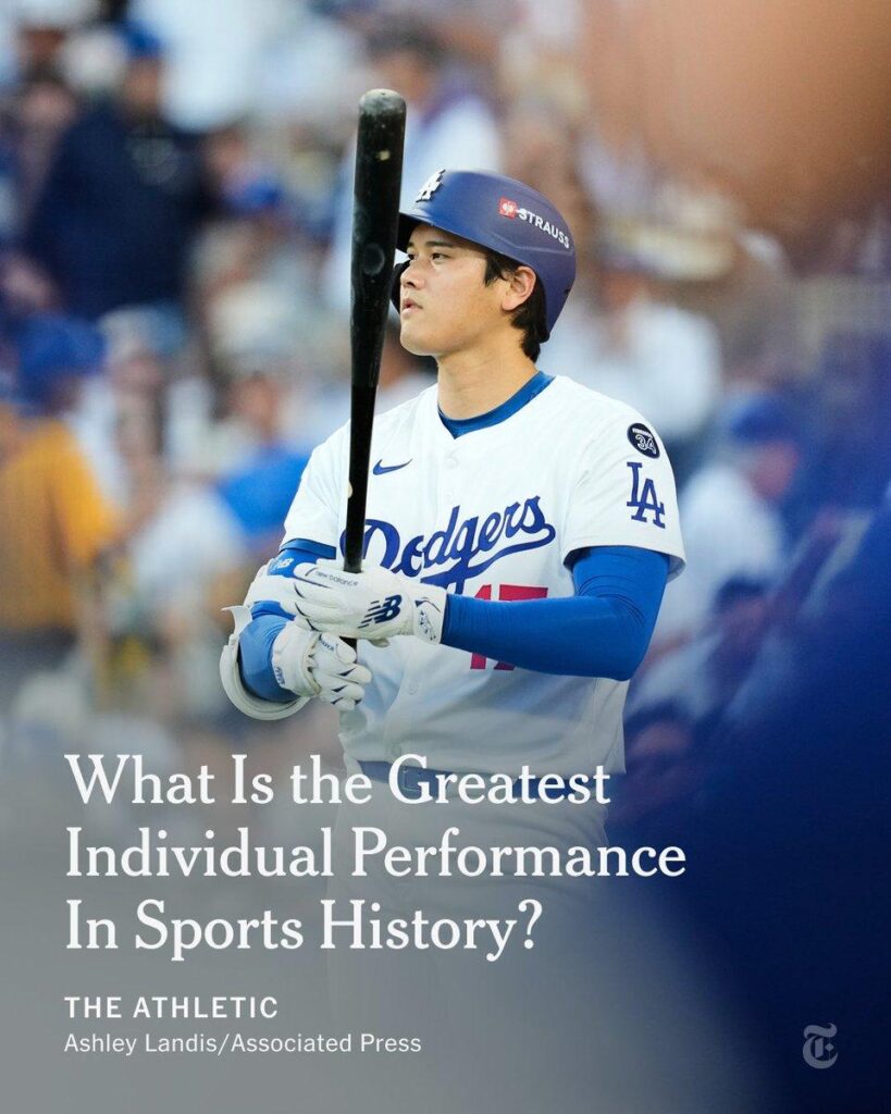 The Most Legendary Individual Performance in Sports History Revealed